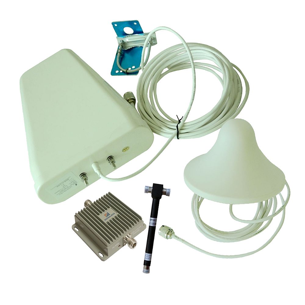 Signalbox 60dB 850/1700MHz Cell Phone Signal Booster Repeater with Outdoor and Indoor Antennas