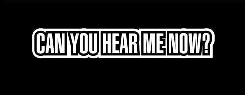 Can you hear me now Jdm Decal 5.5 inch