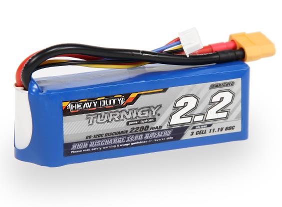 Turnigy 2200mAh 3S 60C Lipo Pack