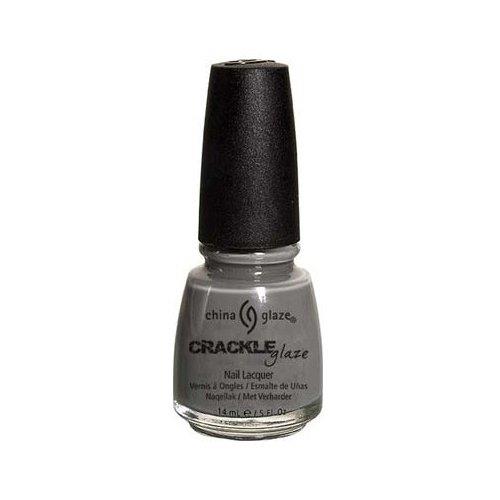 China Glaze CRACKLE Cracked Concrete Grey