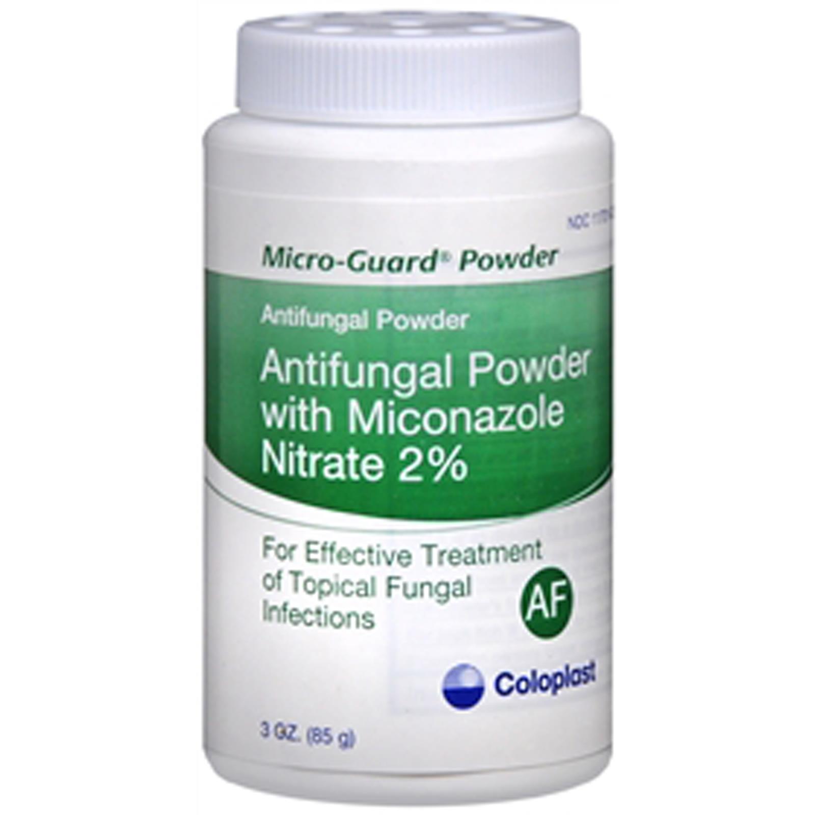 Coloplast Micro Guard Antifungal Powder with Miconazole Nitrate 2%   3 oz