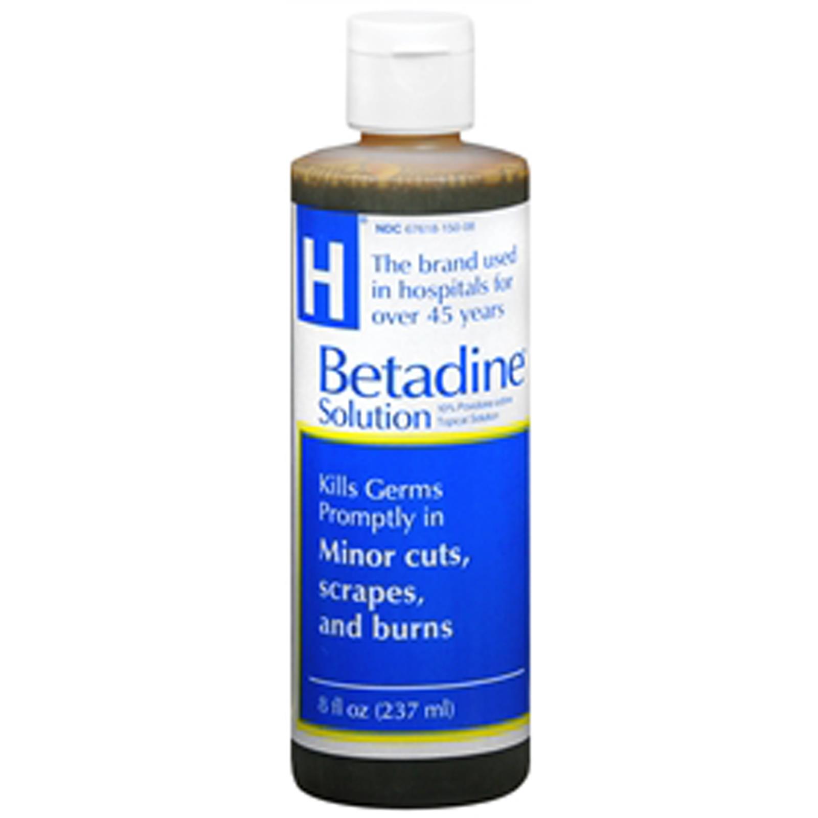 Betadine First Aid Solution   8 oz