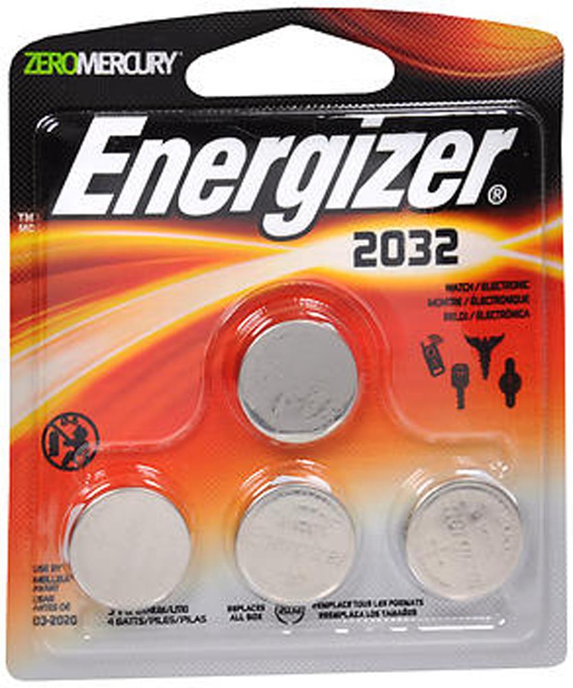 Watch/Electronic/Specialty Battery 2032 3V 4/Pack