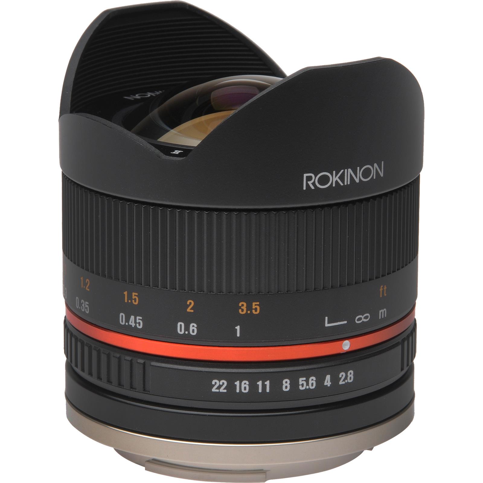 Rokinon Series II 8mm f/2.8 Fisheye Lens (for Fujifilm X Cameras)