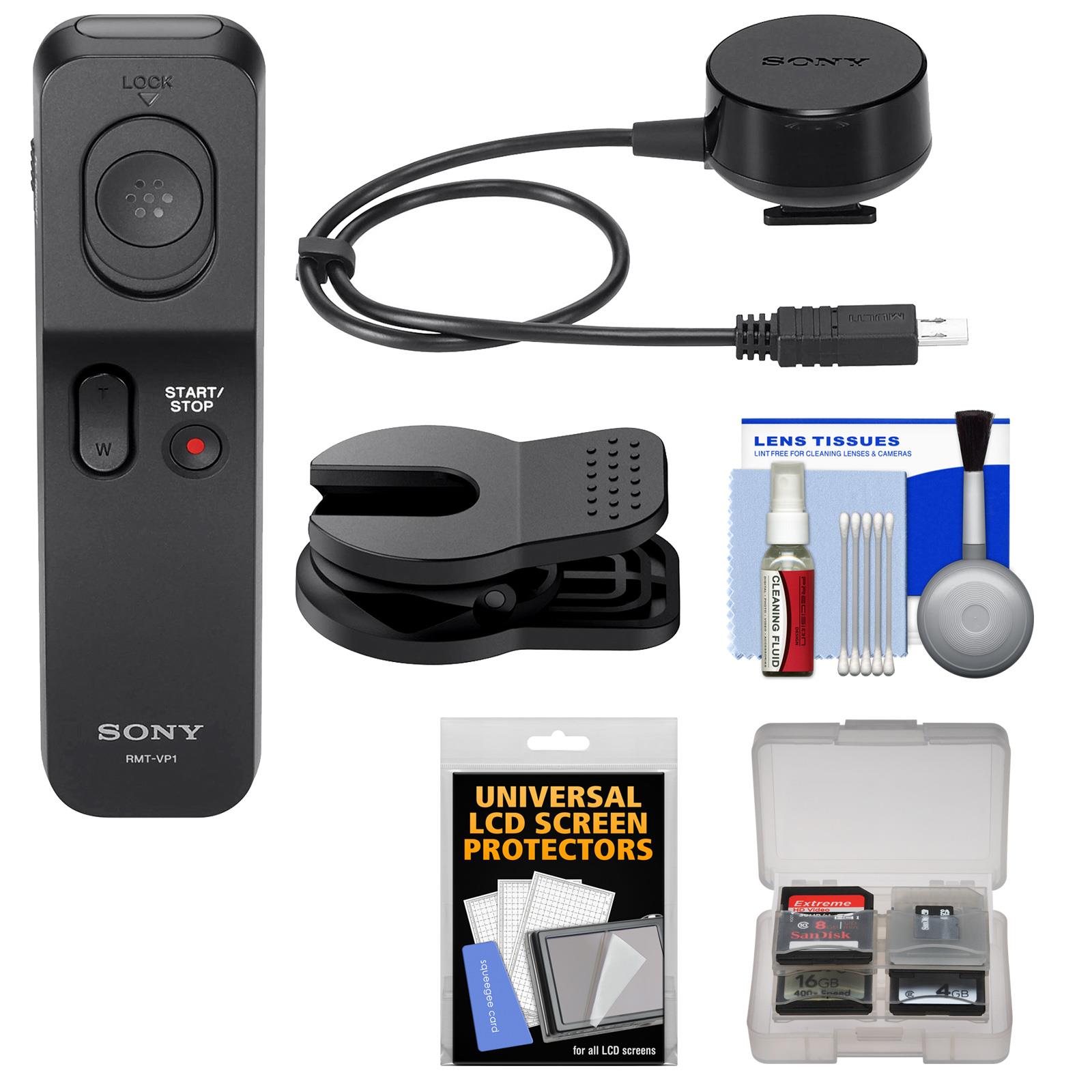 Sony RMT VP1K Wireless Remote Shutter Controller with Cleaning Kit