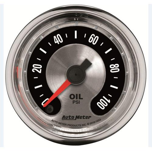 Auto Meter 1253 American Muscle Oil Pressure Gauge