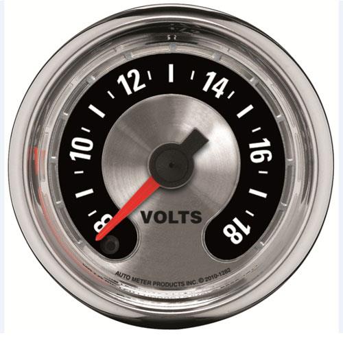 Auto Meter 1282 American Muscle Voltmeter