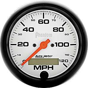 Auto Meter Phantom In Dash Electric Speedometer