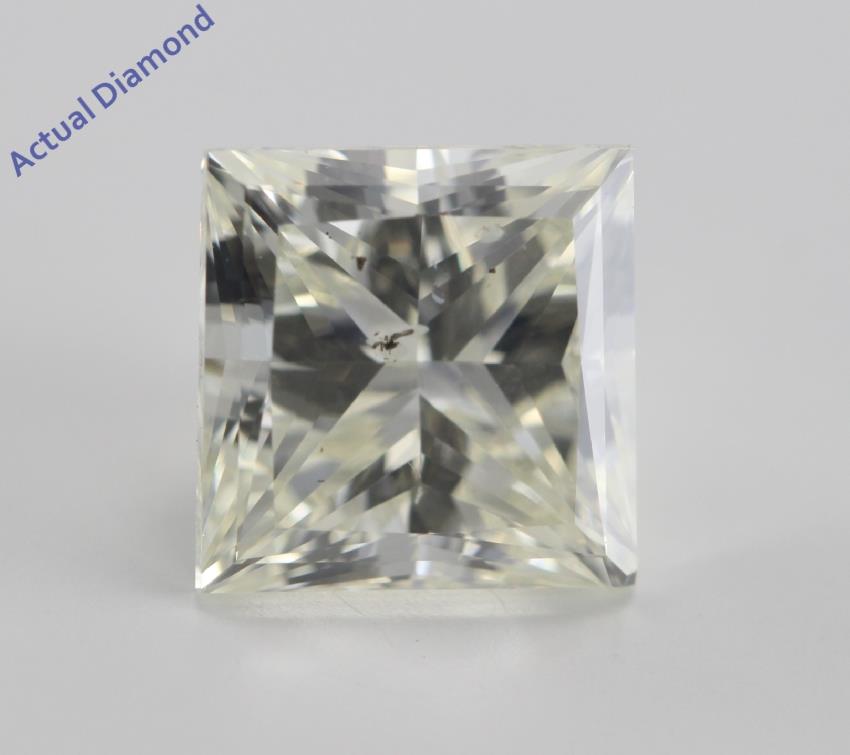 Princess Cut Loose Diamond (2.73 Ct, L ,SI2)