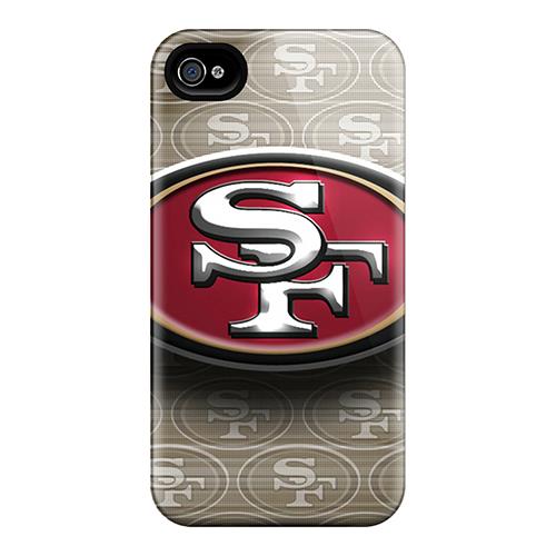 First class Case Cover For Iphone 4/4s Dual Protection Cover San Francisco 49ers