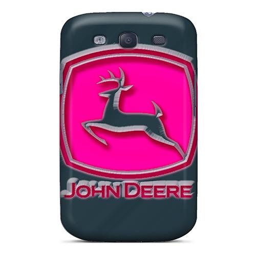 Case Cover Protector Specially Made For Galaxy S3 John Deere Pink