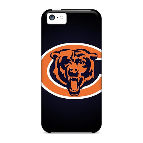 Iphone 5c Chicago Bears Print High Quality Tpu Gel Frame Case Cover