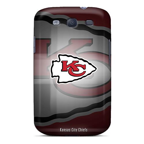 Premium Durable Kansas City Chiefs Fashion Tpu Galaxy S3 Protective Case Cover