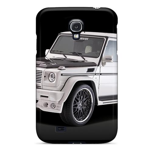 Galaxy S4 Hard Back With Bumper Silicone Gel Tpu Case Cover Mercedes Benz Amg G55 Supercharged Hamann 2009