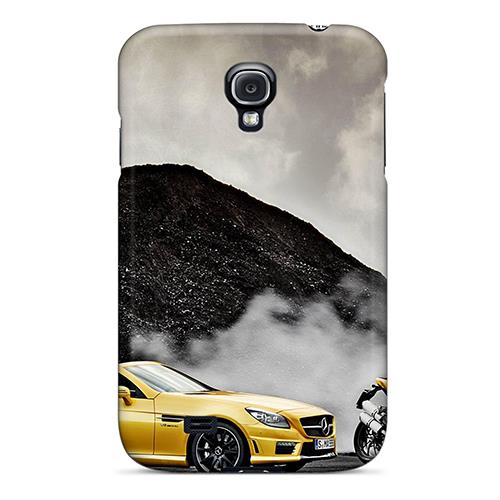 Tpu Case Cover Compatible For Galaxy S4/ Hot Case/ Mercedes Benz Slk 55 Amg Ducati Streetfighter 848