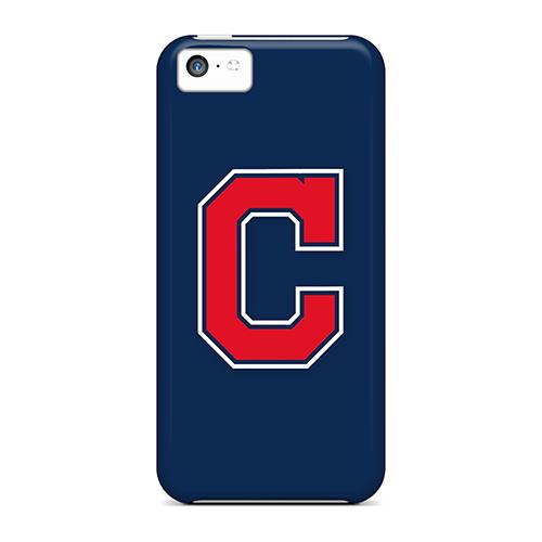 First class Case Cover For Iphone 5c Dual Protection Cover Baseball Cleveland Indians 2
