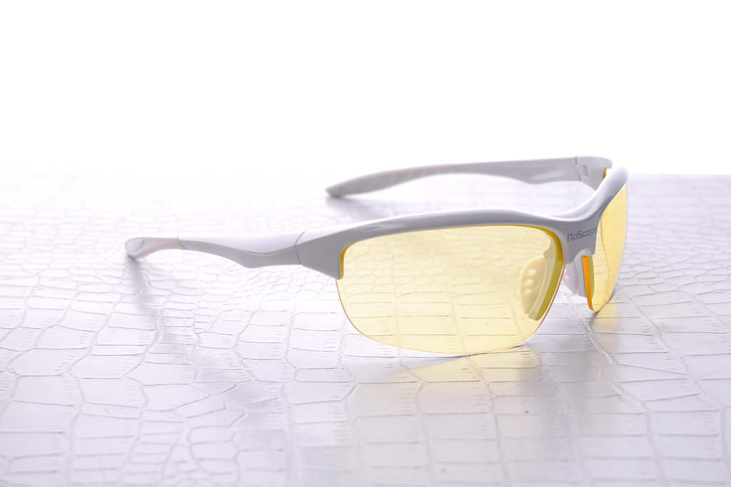 NoScope 'Wraith' (Frost White) Model Gaming Glasses