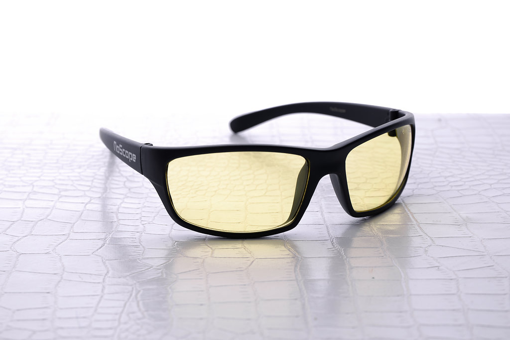 NoScope 'Minotaur' (Onyx Black) Model Gaming Glasses