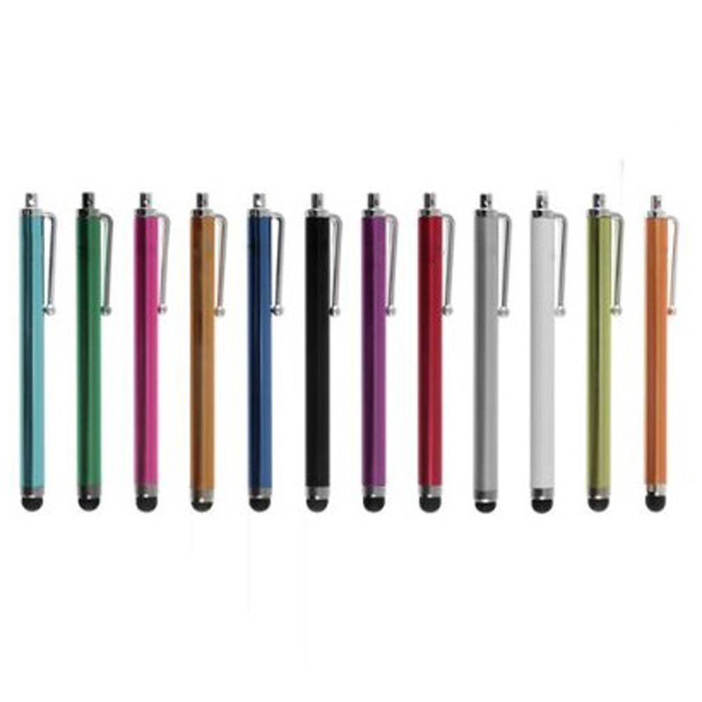 12Pcs Different Colors Rainbow Universal Stylus Set for Nook iPad iPhone Kindle