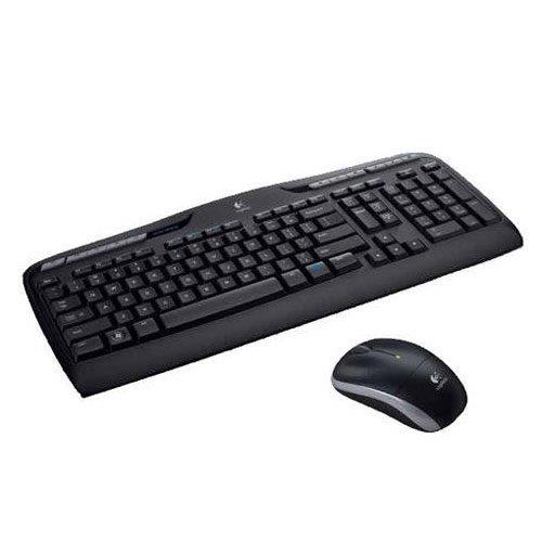 Logitech MK320 2.4GHz Wireless Desktop MK320 Mouse & Keyboard Combo   920 002836 (Black)
