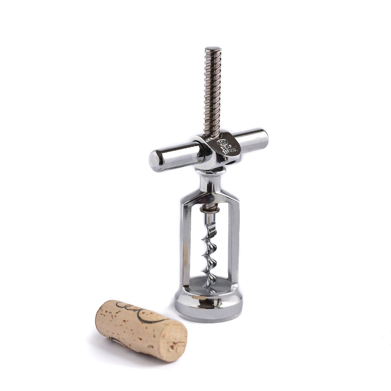 BOJ Chrome Plated Cellar Type Corkscrew