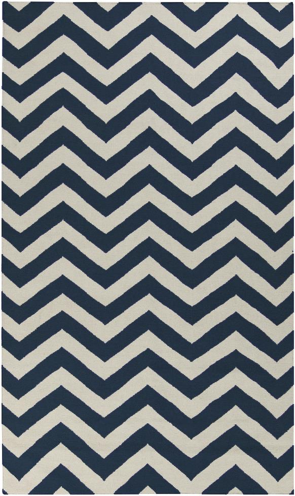 Surya FT 455 Frontier Flatweave Geometric Rectangle Navy 8' x 11' Area Rug