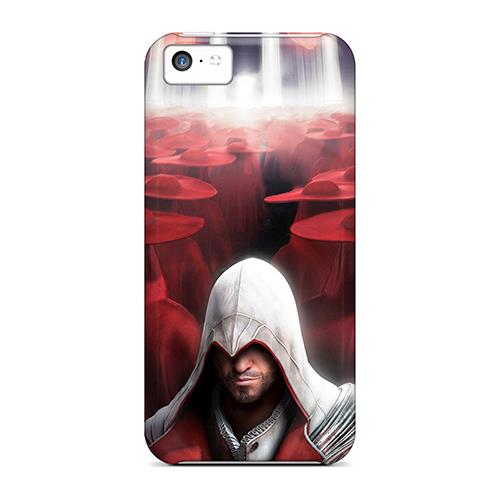 Protective Tpu Case With Fashion Design For Iphone 5c (assassins Creed)