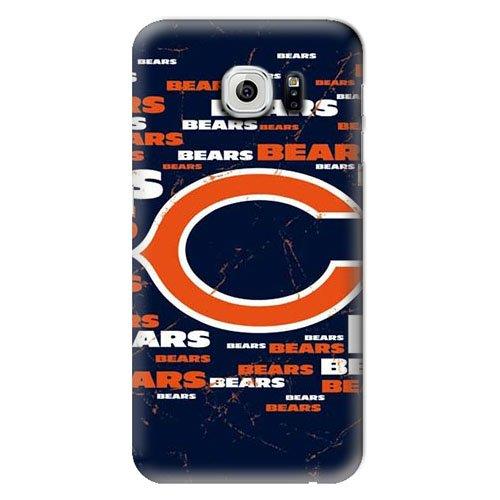 NFL Hard Case For Samsung Galaxy S6,Chicago Bears Design Protective Phone S6 Covers,Fashion Samsung Cell Accessories