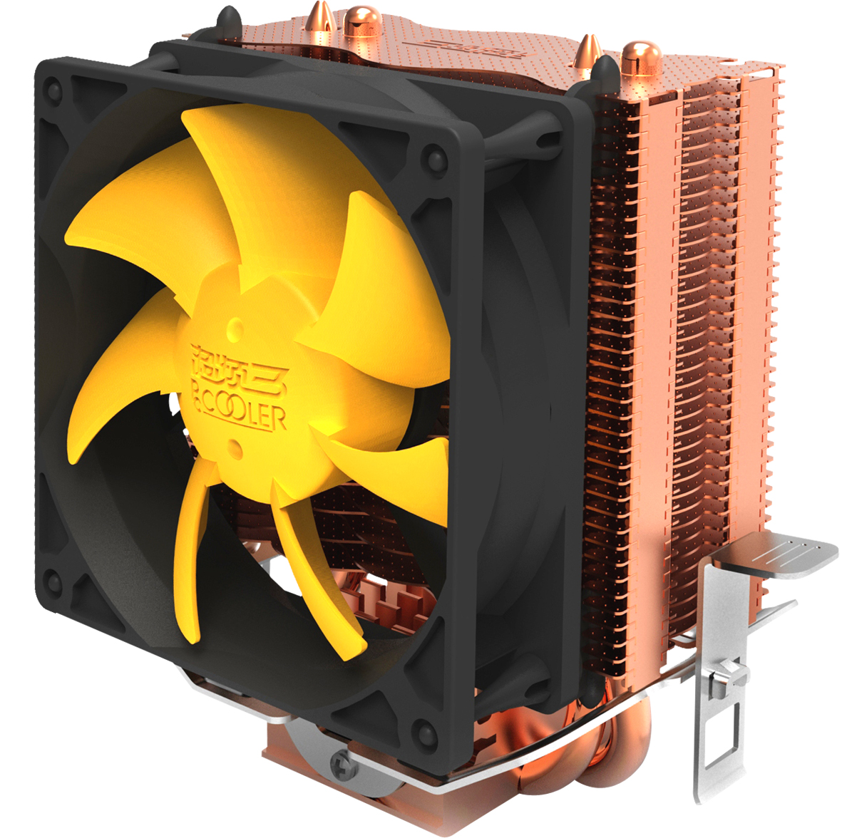 PC Cooler Yellow Ocean Mini S83 Universal CPU Cooler 80mm Silent Cooling Fan For Intel Socket LGA1155/1156/1150/745/939/AM2/AM2+/AM3/FM1/FM2