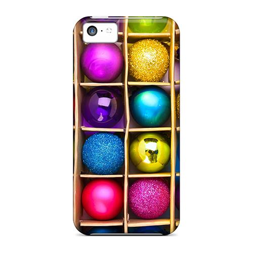 Shock dirt Proof Christmas Ornament Balls Case Cover For Iphone 5c