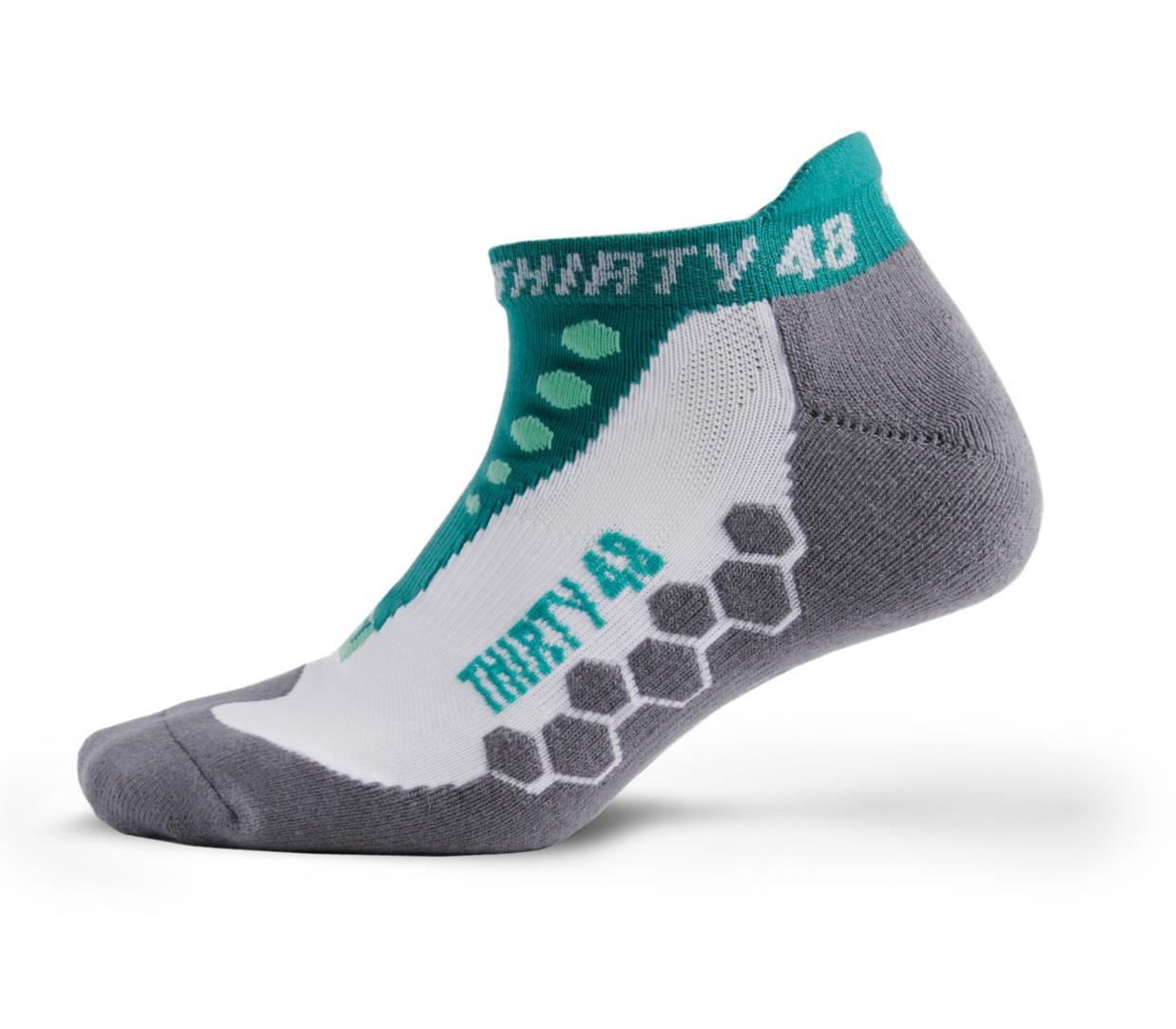 Thirty48 Running Socks Pair Unisex, CoolMax® Fabric Keeps Feet Cool & Dry 