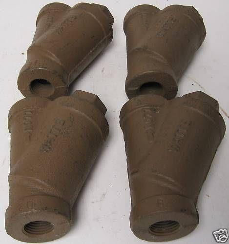 Watts Wye Pattern Cast Iron Threaded Strainers 1/2"