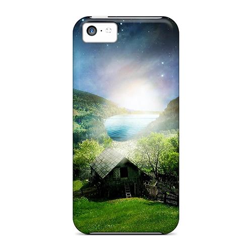 Hot FYU4661XbmE Nature 3d Abstract Tpu Case Cover Compatible With Iphone 5c