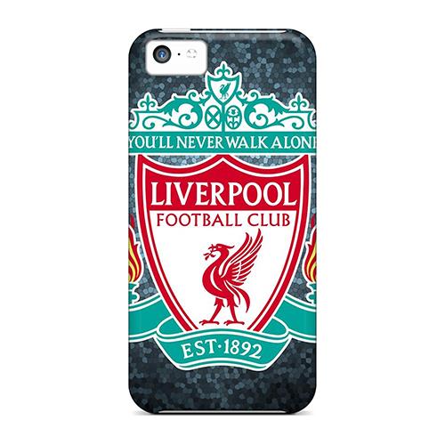 Awesome Liverpool Fc Flip Case With Fashion Design For Iphone 5c