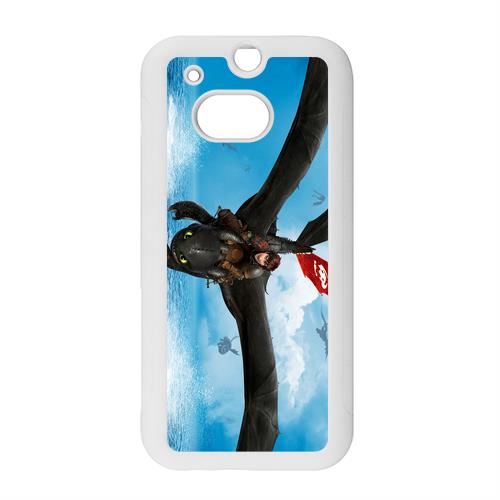 2014 New Design!How to Train Your Dragon 2   Background Case Cover for HTC One M8   Hard PC Back&4 sides TPU Protective Case Shell Perfect as gift