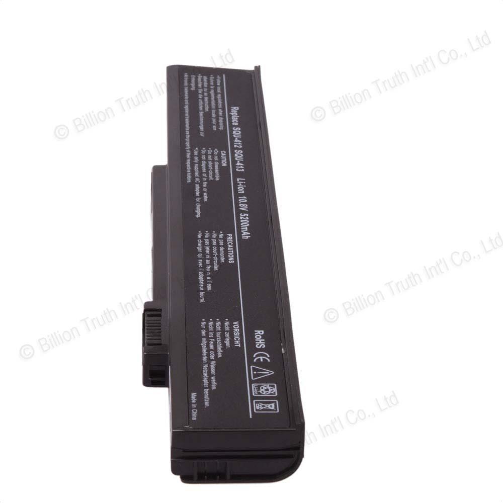 New 6 Cell 4400mAh Replacement Laptop Battery for Gateway 6MSBG 6MSB PA6A SQU 412