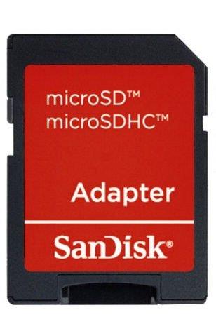 Sandisk MicroSD & MicroSDHC to SD Adapter (Static Pack) [Personal Computers]