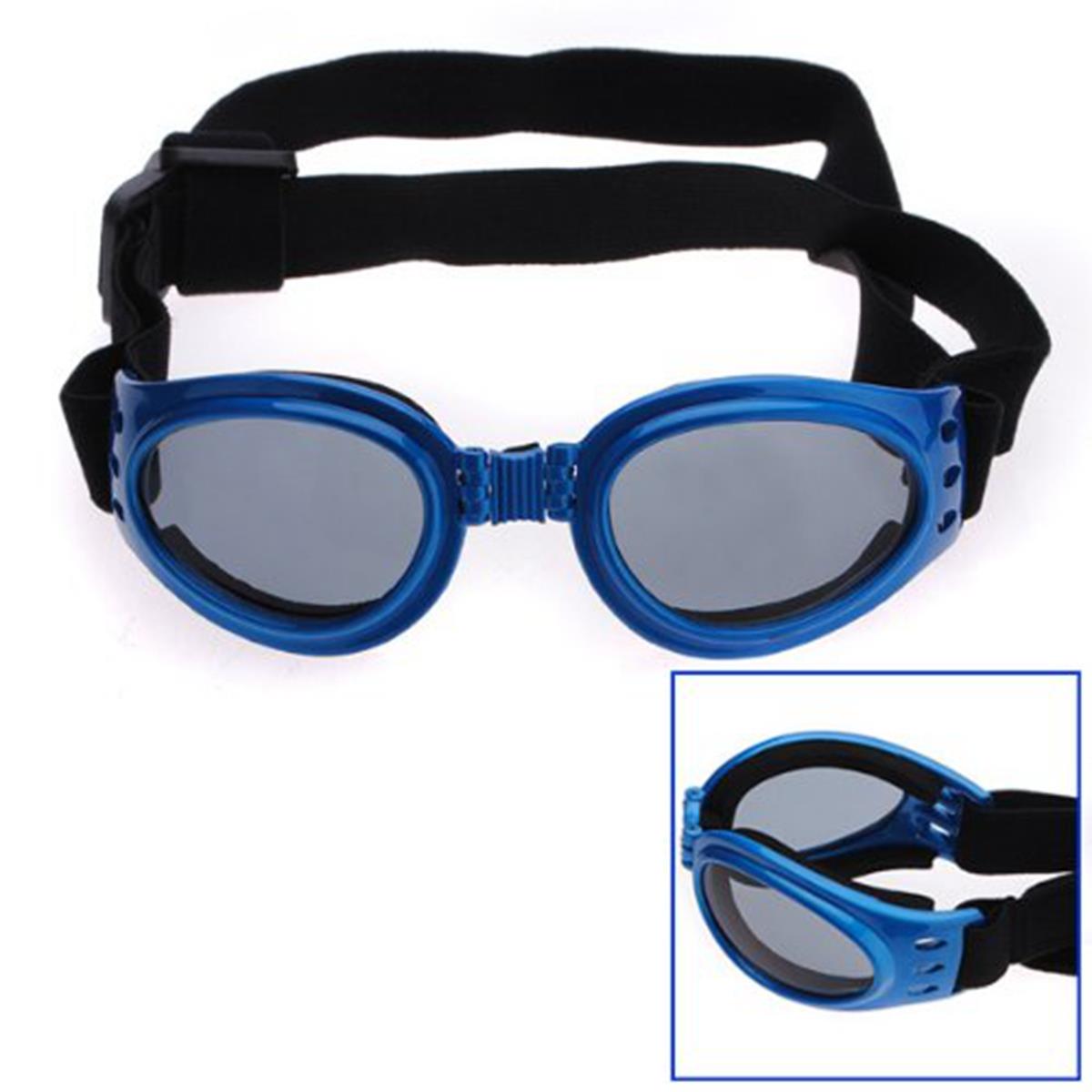 Pet Dog Goggles UV Sunglasses   Blue