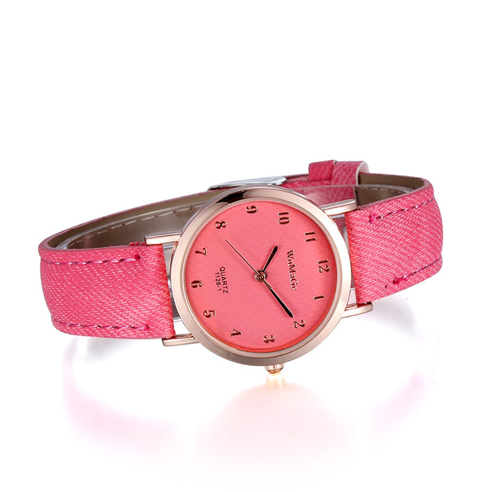 Princess Casual Fashion Alloy Quartz Red Round Watch