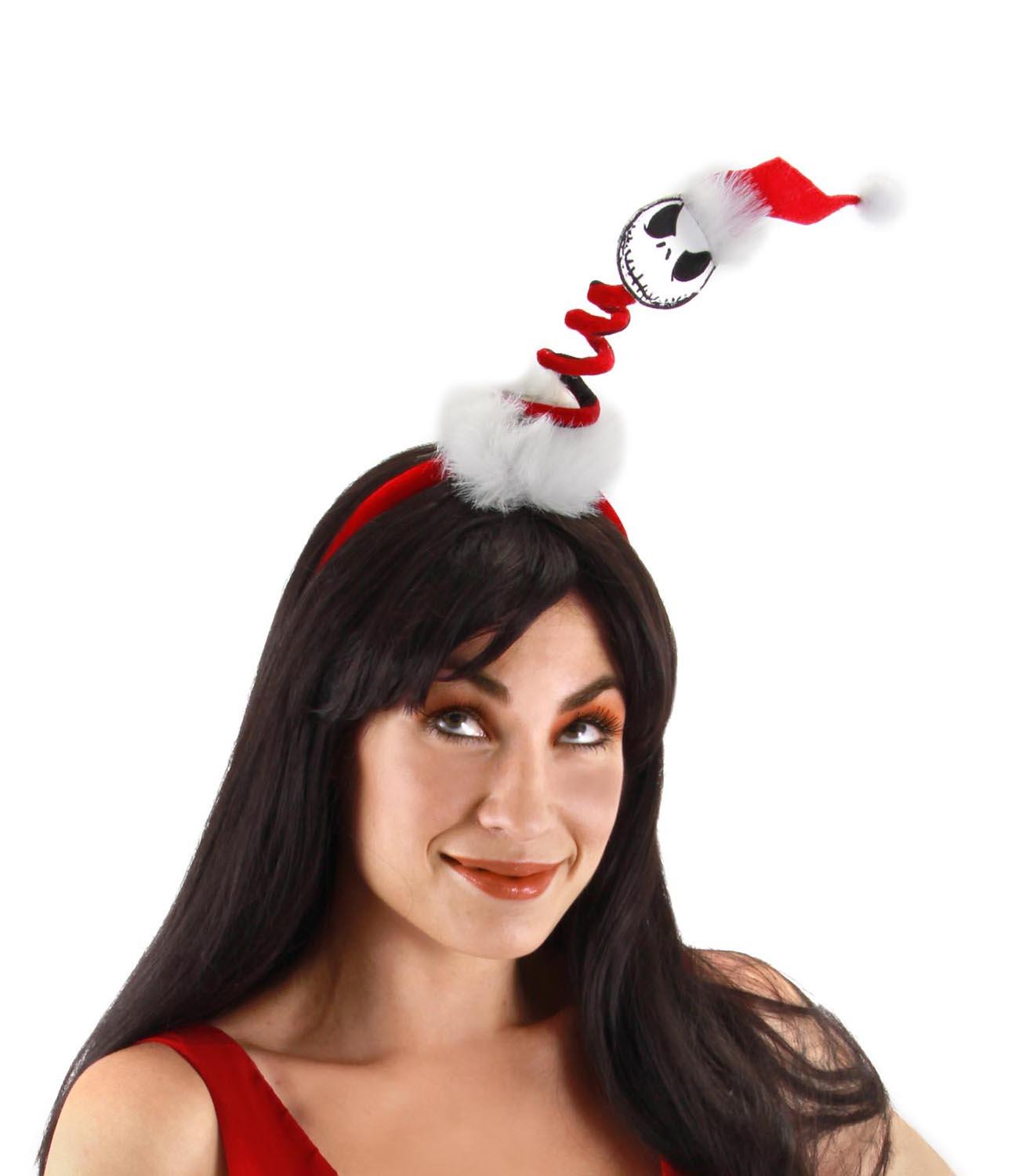 Nightmare Before Christmas Springy Santa Jack Costume Headband One Size