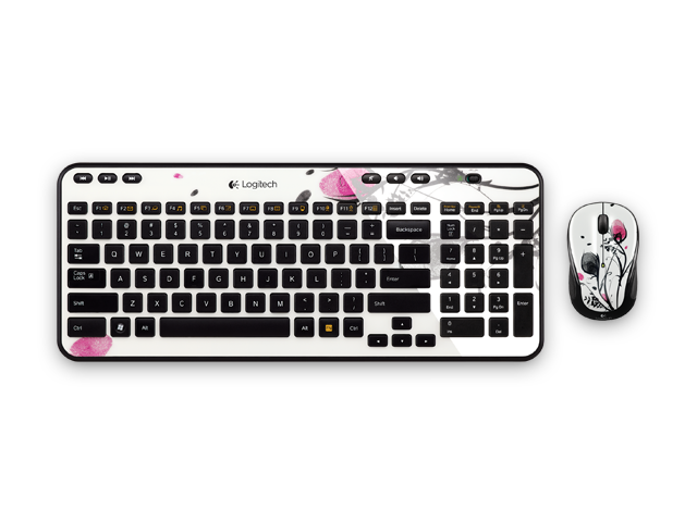 Logitech MK365 Keyboard and Wireless Mouse Combo Quartz Black