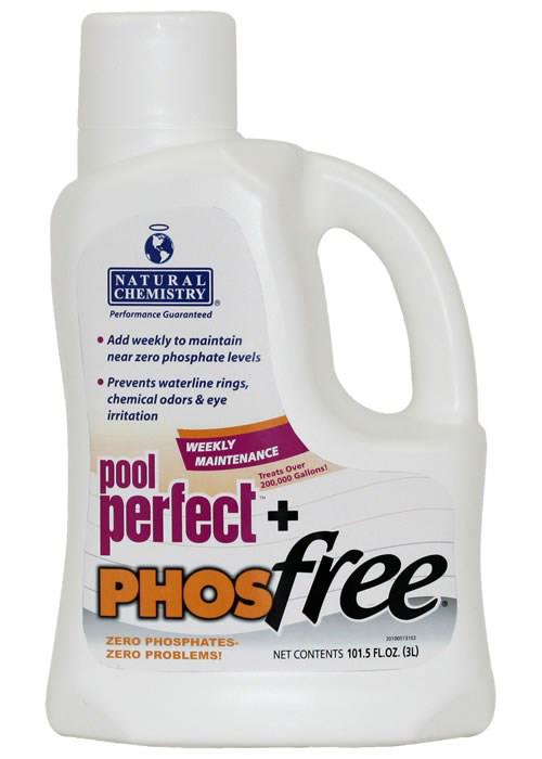 Natural Chemistry 05131 Pool Perfect+ Phosfree Pool Cleaner 3 Liter