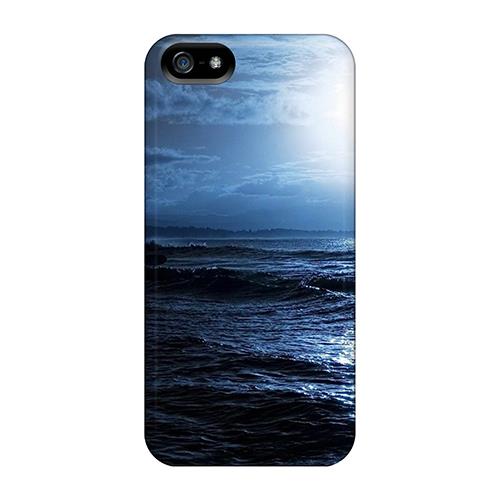 Excellent Design Nature Beach Sea After Sunset Phone Cases For Iphone 5/5s Premium Cases