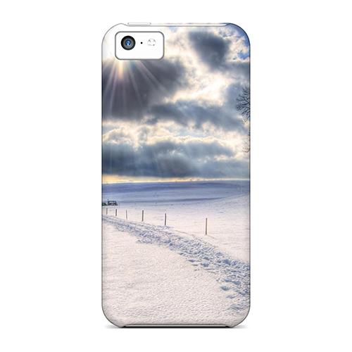 High Quality Awesome Winter Scene Cases For Iphone 5c / Perfect Cases