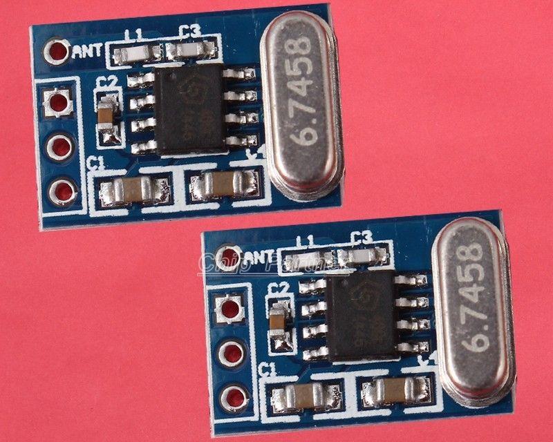 2pcs SYN480R 433MHZ ASK Wireless Receiving Module Receiver for Arduino