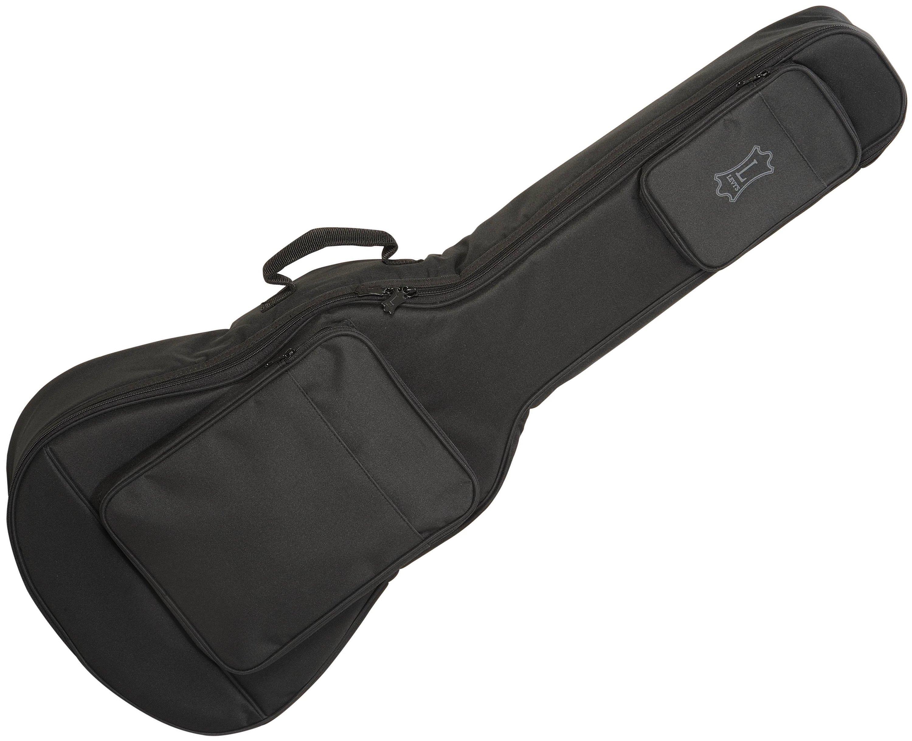 Levys EM20CS Signature Polyester Soft Gig Bag  Classical Acoustic Guitar Black