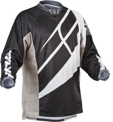 Fly Racing Patrol Jersey Black/Grey/White 3X 366 6203X