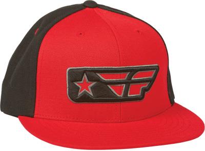 Fly Racing F Star Hat (Red/Black) 351 0412