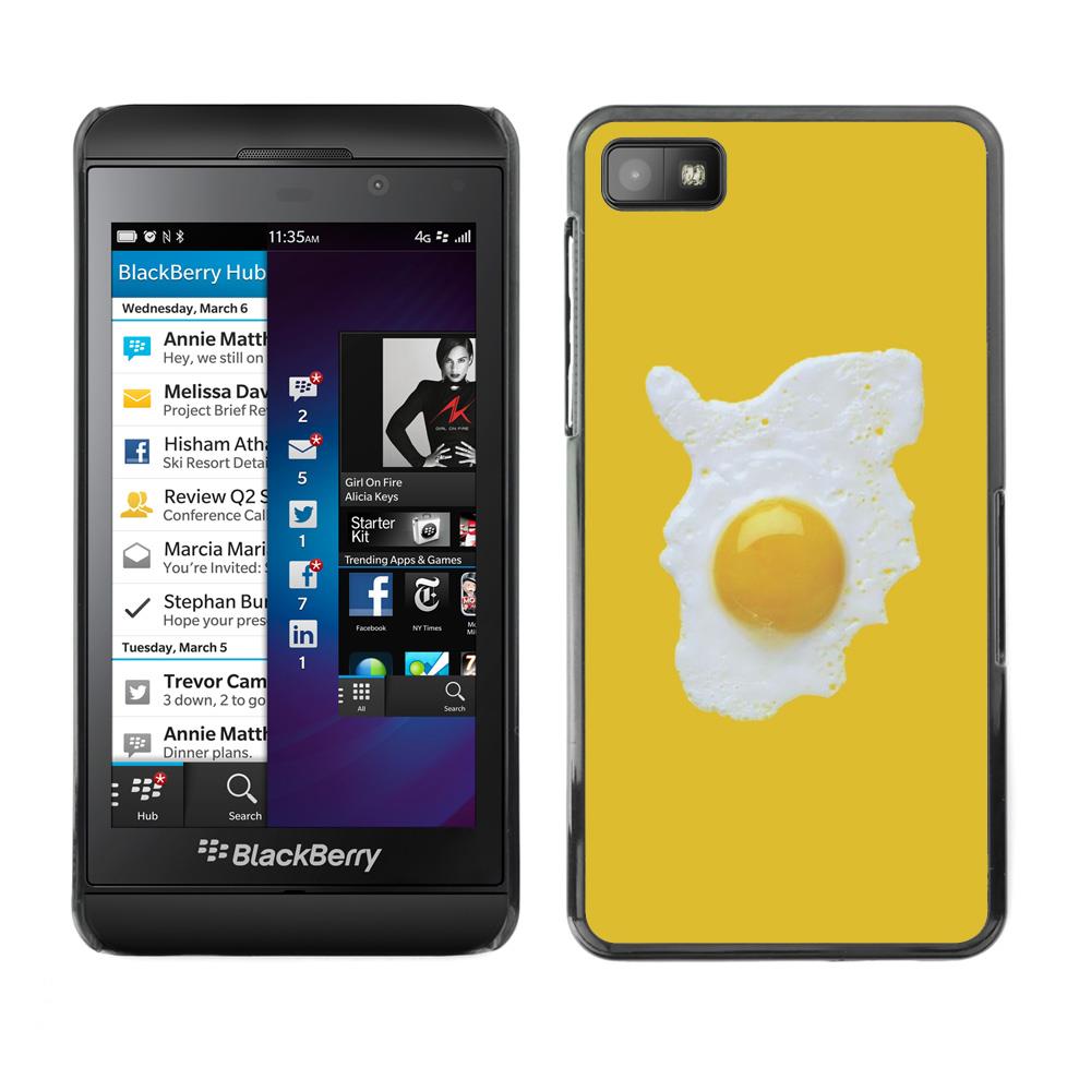 MOONCASE Hard Protective Printing Back Plate Case Cover for Blackberry Z10 No.5004111