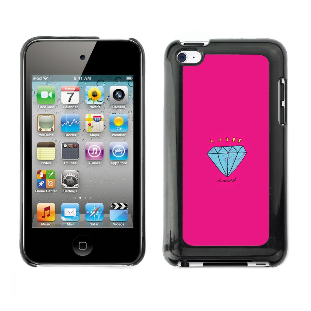 MOONCASE Hard Protective Printing Back Plate Case Cover for Apple iPod Touch 4 No.5002608